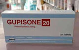 GUPISONE TAB 20MG 40S