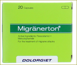 MigraNerton Caps 20'S