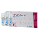 Progesta Pessary 400 Mg 15 PC