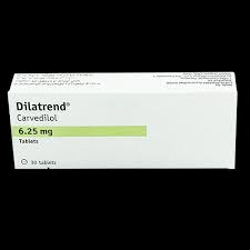 DILATREND 6.25mg Tabs 30'S