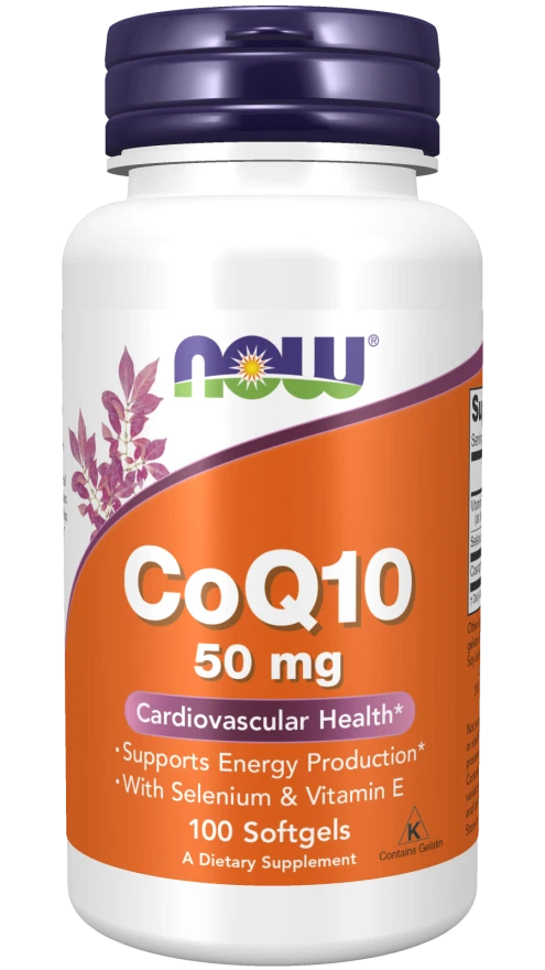 NOW COQ10 50MG 50S SOFTGEL CAP