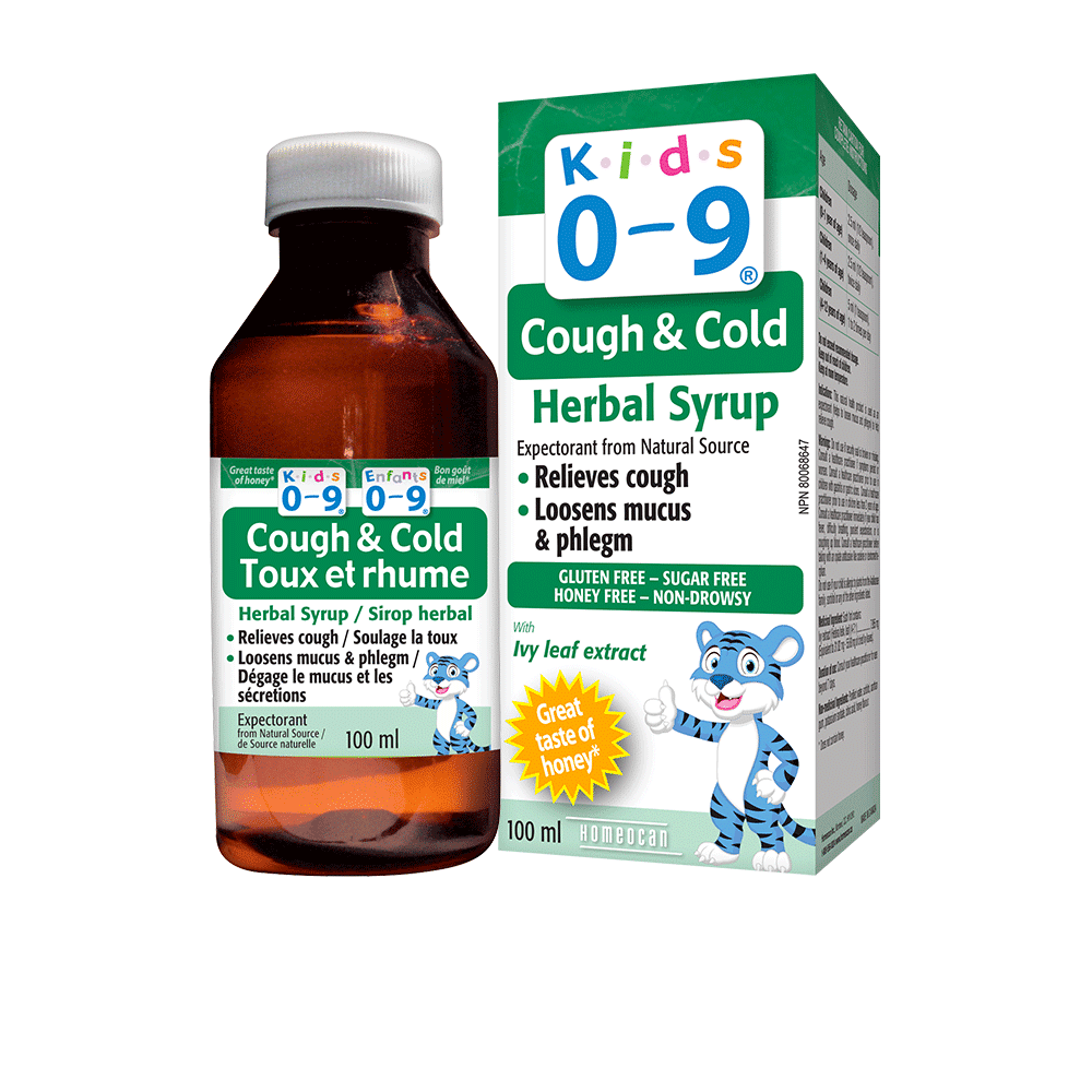 KIDS 0 TO 9 COUGH AND COLD SYRUP