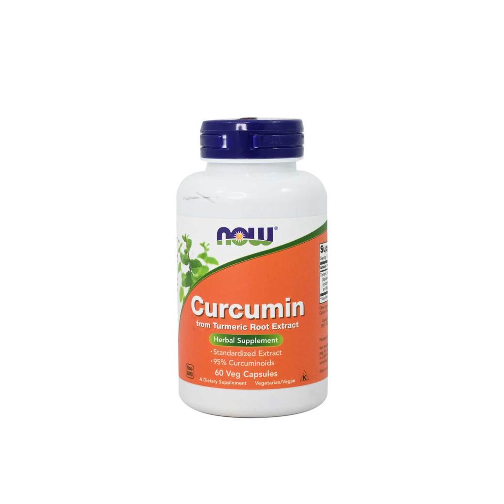 NOW CURCUMIN TURMERIC ROOT 60 CAP - Bait Al Dawaa