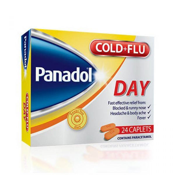 PANADOL COLD&FLU DAY 24S TAB - Bait Al Dawaa