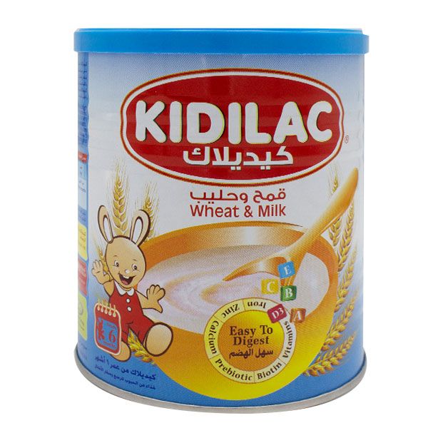 KIDILAC BABY CEREAL WHEAT MILK 400G