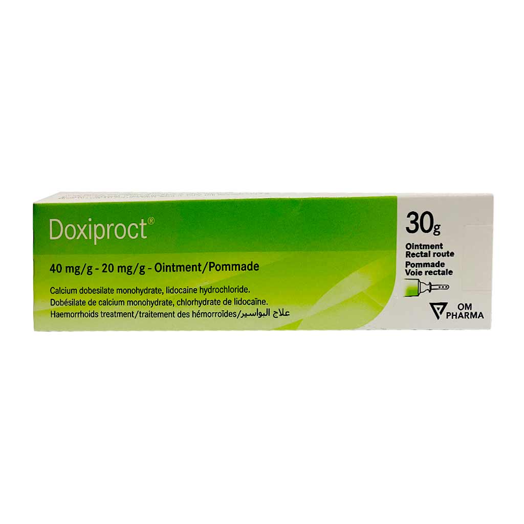 Doxiproct Plus Ointment 20 Gm