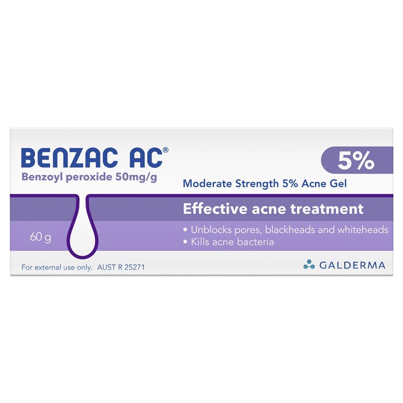 BENZAC AC 5% GEL 60g - Bait Al Dawaa