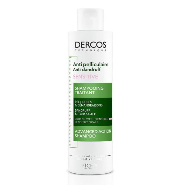 VICHY DERCOS ANTI-DANDRUFF SENSITIVE SHAMPOO 200ML