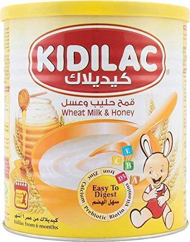 KIDILAC BABY CEREAL WHEAT MILK & HONEY 400G