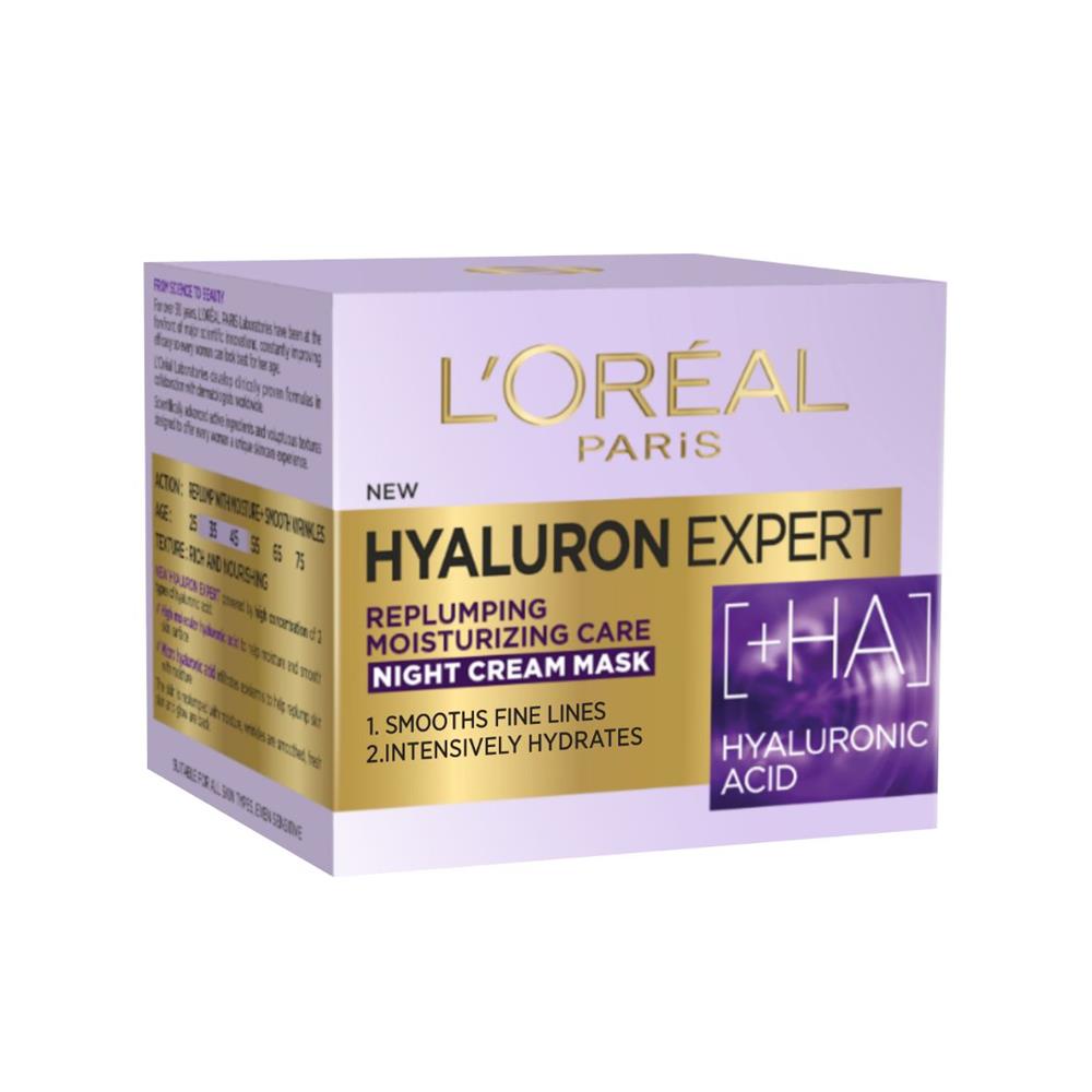 LOREAL HYALURON EXPERT NIGHT CREAM 50ML