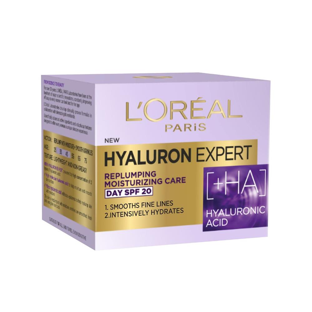 LOREAL HYALURON EXPERT DAY CREAM SPF 20 50ML