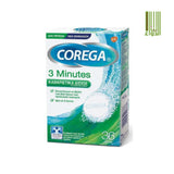 Corega 3 Minutes Cleanser Full Dentures Tablets 36's