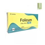 FOLICUM 1MG TAB 20S