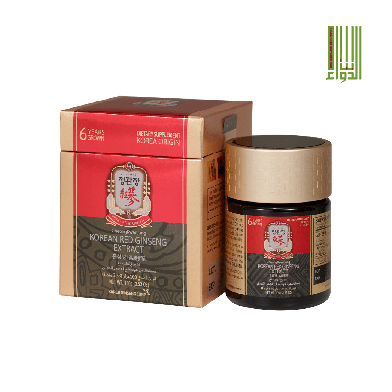 Korean Red Ginseng Extract 100 Grams