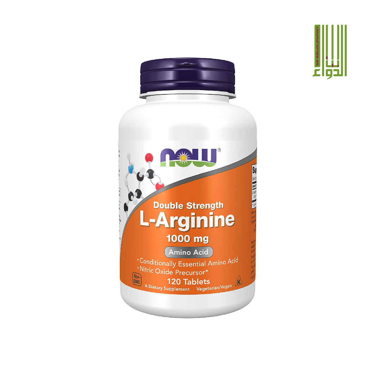 NOW L-ARGININE 1000 MG 120 TABS DOUBLE STRENGTH - Bait Al Dawaa