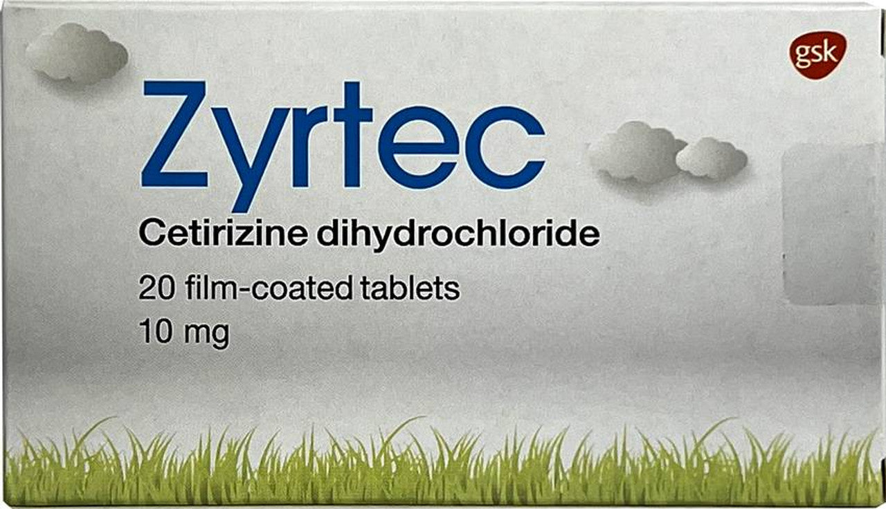ZYRTEC 10mg Tabs 20'S
