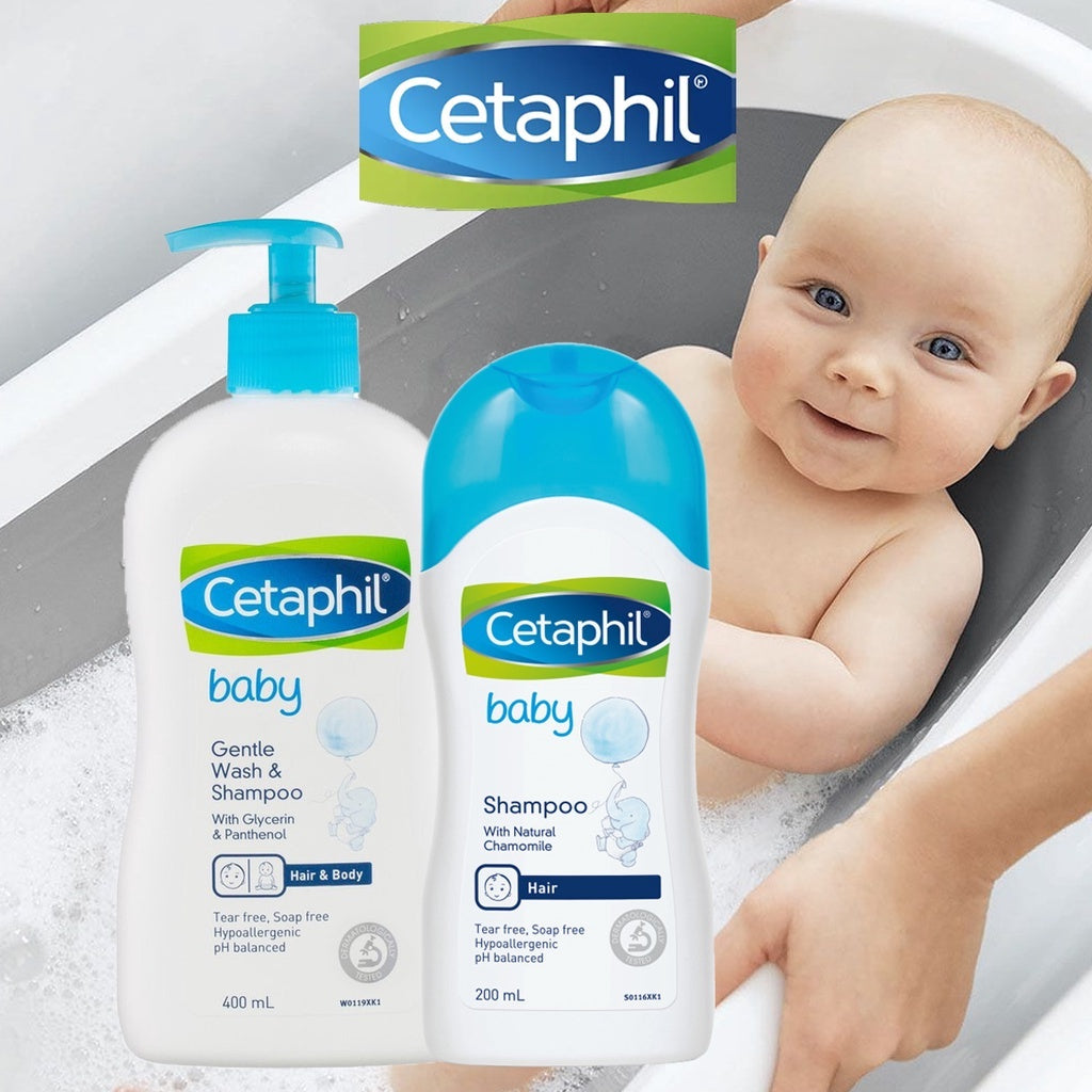 CETAPHIL BABY GENTLE WASH & SHAMPOO 300ML - Bait Al Dawaa