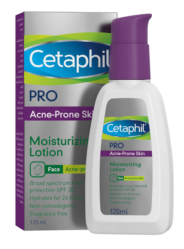 CETAPHIL PRO ACNE PRONE MOIST LOTION 120ML - Bait Al Dawaa