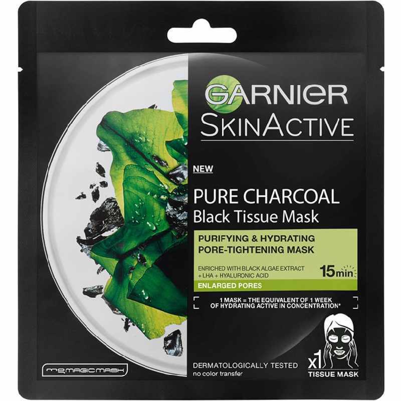 GARNIER PURE CHARCOAL TISSUE MASK - Bait Al Dawaa