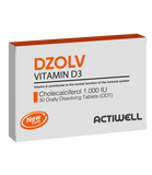 ACTIWELL DZOLV VITAMIN D3 1000IU