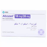 ATOZET 10/20MG 30'S