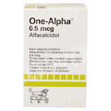 ONE-ALPHA 0.5mcg Caps 30'S