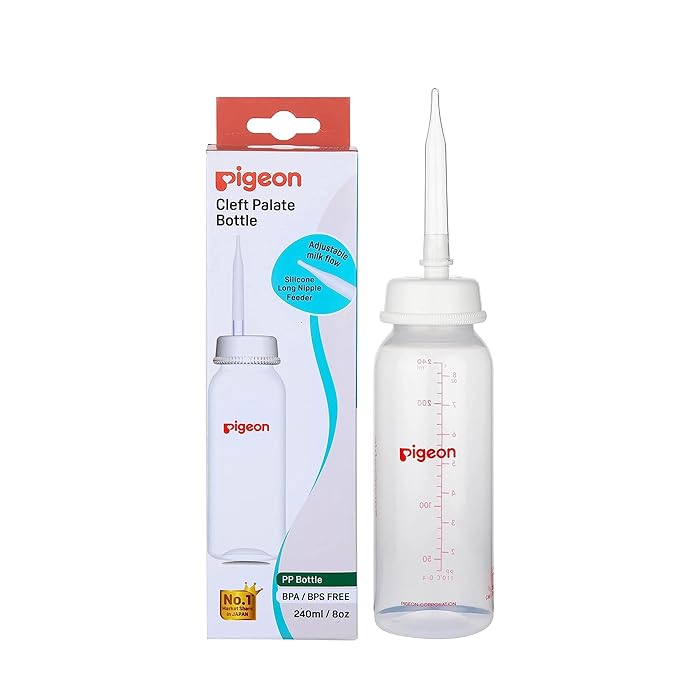 Pigeon Cleft Palate Nursing/Feeding Bottle,Feeder with Silicone