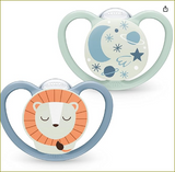 NUK SPACE NIGHT SILICON 6-18 2 107306619