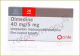 OLMEDINE 40MG / 5MG 28s