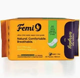 FEMI 9 ECO FRIENDLY SANITARY NAP KINS 180MM 30PAD