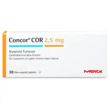 CONCOR COR 2.5mg Tabs 30'S