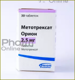 ORIOTREXATE 2.5MG
