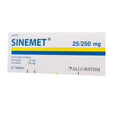 SINEMET 275MG TABS 20'S
