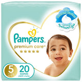 PAMPERS PREMIUM CARE 5 20S
