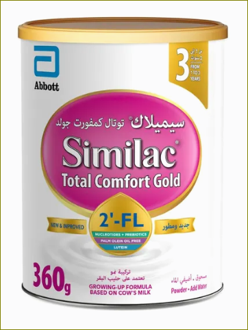 Similac Total Comfort 3 Growing Up Formula Milk (1-3y) 360g – Bait Al ...