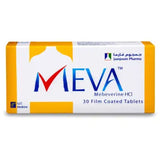 Meva 135mg Mebeverine Tablets For Abdominal Pain & Colic Treatment, Pack of 30's