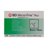 BD MICRO-FINE PLUS PENTA 32G*4MM-BO1-320497