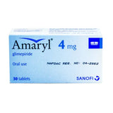 AMARYL 4mg Tabs 30'S