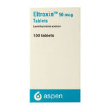 ELTROXIN 50mcg Tabs 100'S