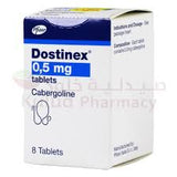 DOSTINEX 0.5mg 8'S