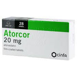 ATORCOR 20MG*28 TAB