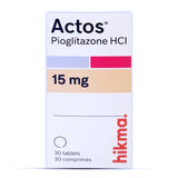 ACTOS 15mg Tabs 30'S