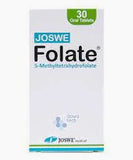 JOSWE FOLATE TABLET 30'S