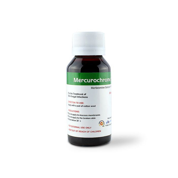 Merobromine AMEYA MERCURCHROME SOL 60ML – Bait Al Dawaa Pharmacy L.L.C.SP