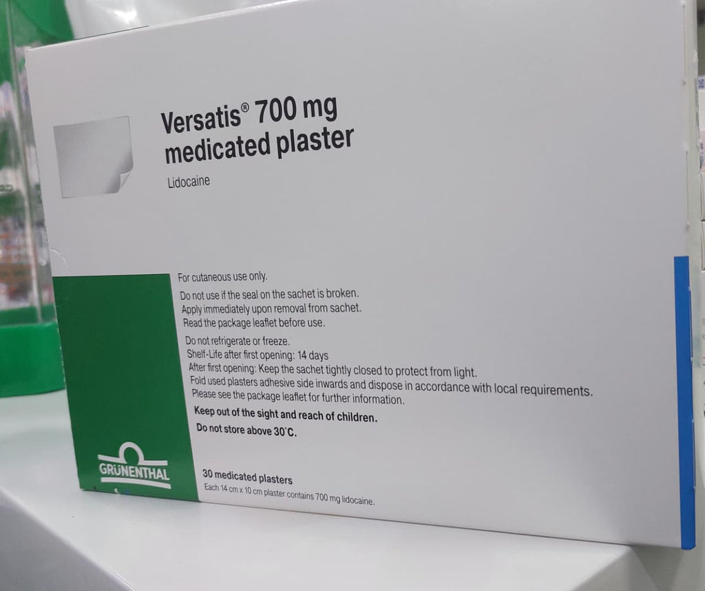 VERSATIS 5% PLASTER – Bait Al Dawaa Pharmacy L.L.C.SP