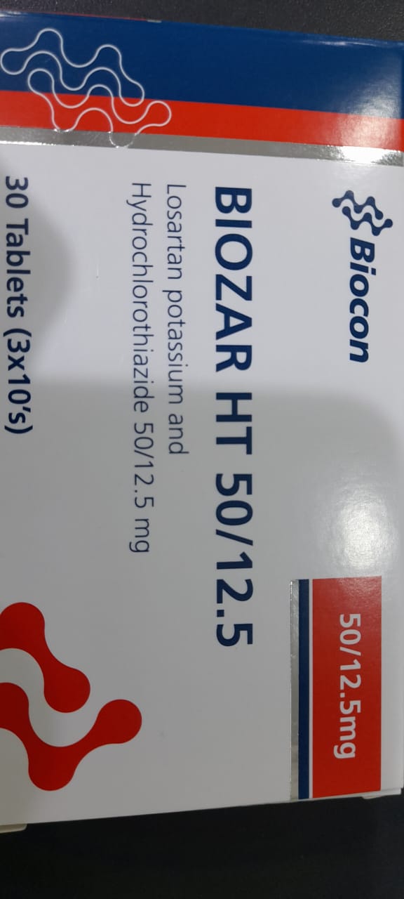 Biozar BIOZAR HT 50/12.5 30S – Bait Al Dawaa Pharmacy L.L.C.SP