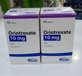 Oriotrexate 10mg tablet 15's