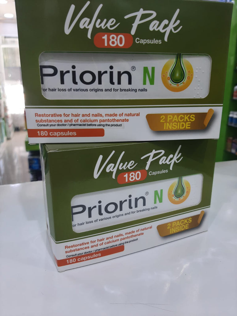 What Is Priorin Priorin N Supplement Capsules For Hair & Nails, Promo Pack of 2x90's
