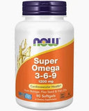 NOW SUPER OMEGA 3-6-9 SGELS 90S