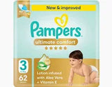 PAMPERS ULTIMATE COMFORT S3 62S
